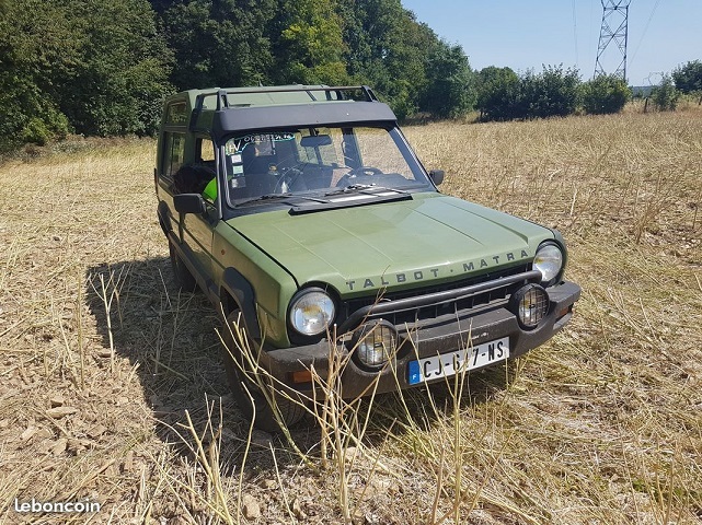 CLUB MATRA-PASSION • Afficher le sujet - Talbot Matra Rancho ...