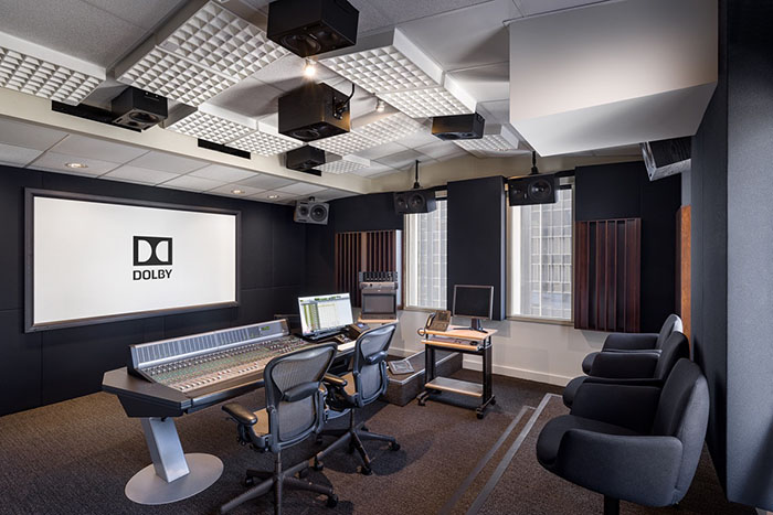 studio de mixage Bluray chez Dolby