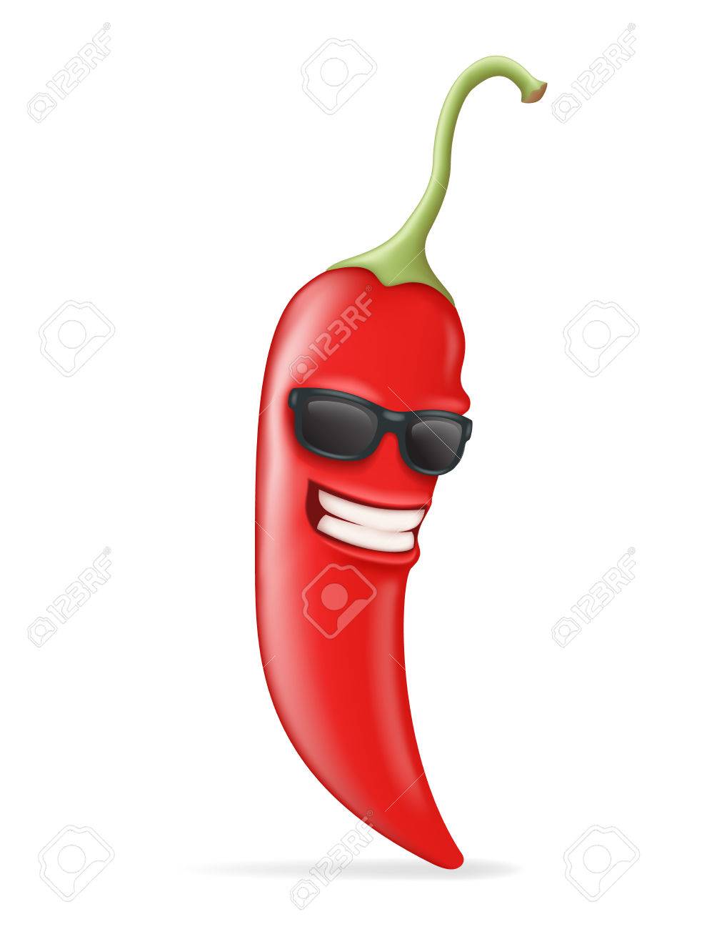 62191589-refroidir-character-hot-chili-pepper-sunglasses-bonne-conception-réaliste-vector-illustration