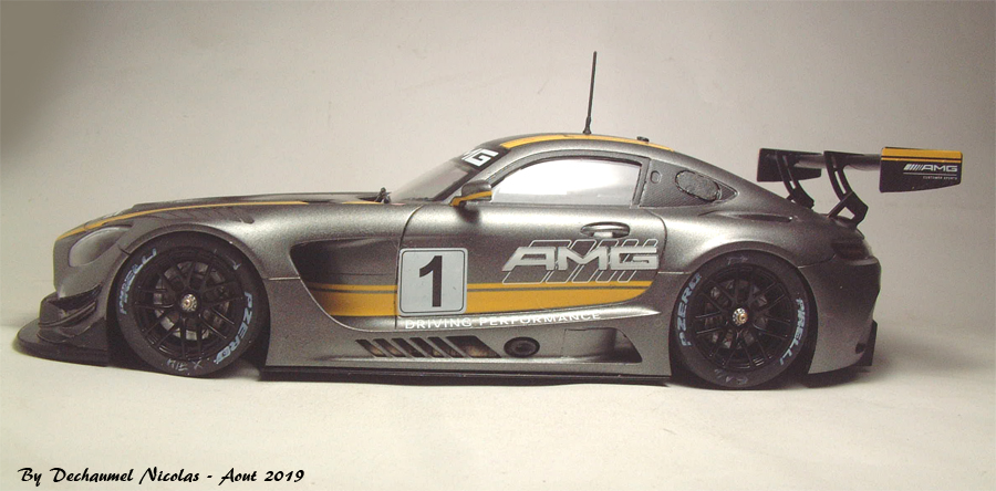 Mercedes AMG GT3 - 1/24e [Tamiya] 806860-AMG-fini6
