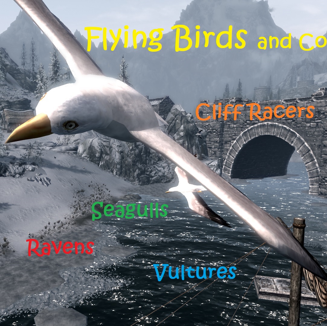 Flying Birds And Co Se At Skyrim Special Edition Nexus Mods And Community