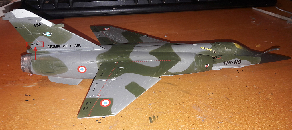 Mirage F1 CR Italeri  1/48 - camouflage et decals - Page 2 1908160340059761716360857