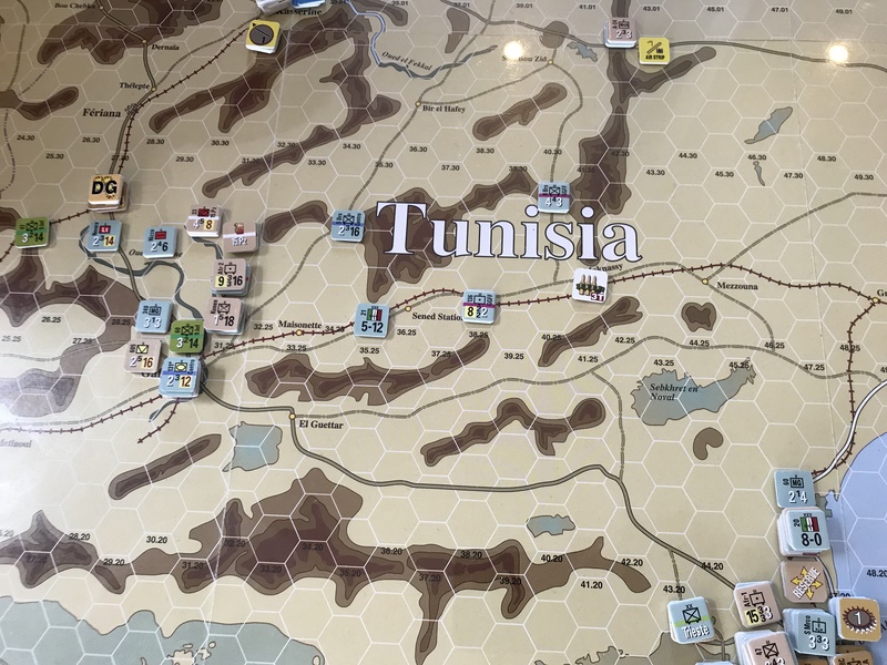 Tunisia T37 German end of turn (March 19) South