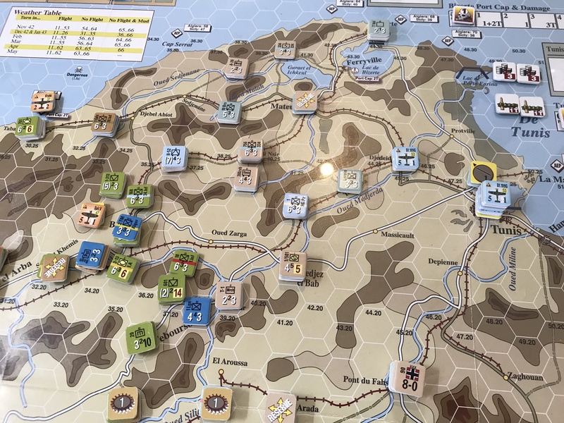 Tunisia T39 German end of turn (March 26) North