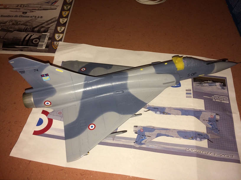 Mirage 2000C EC 02-005 1:48 Italeri 19091504591121083316409074