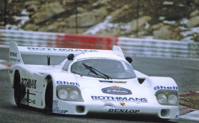 Porsche 956 Test Paul Ricard 1982