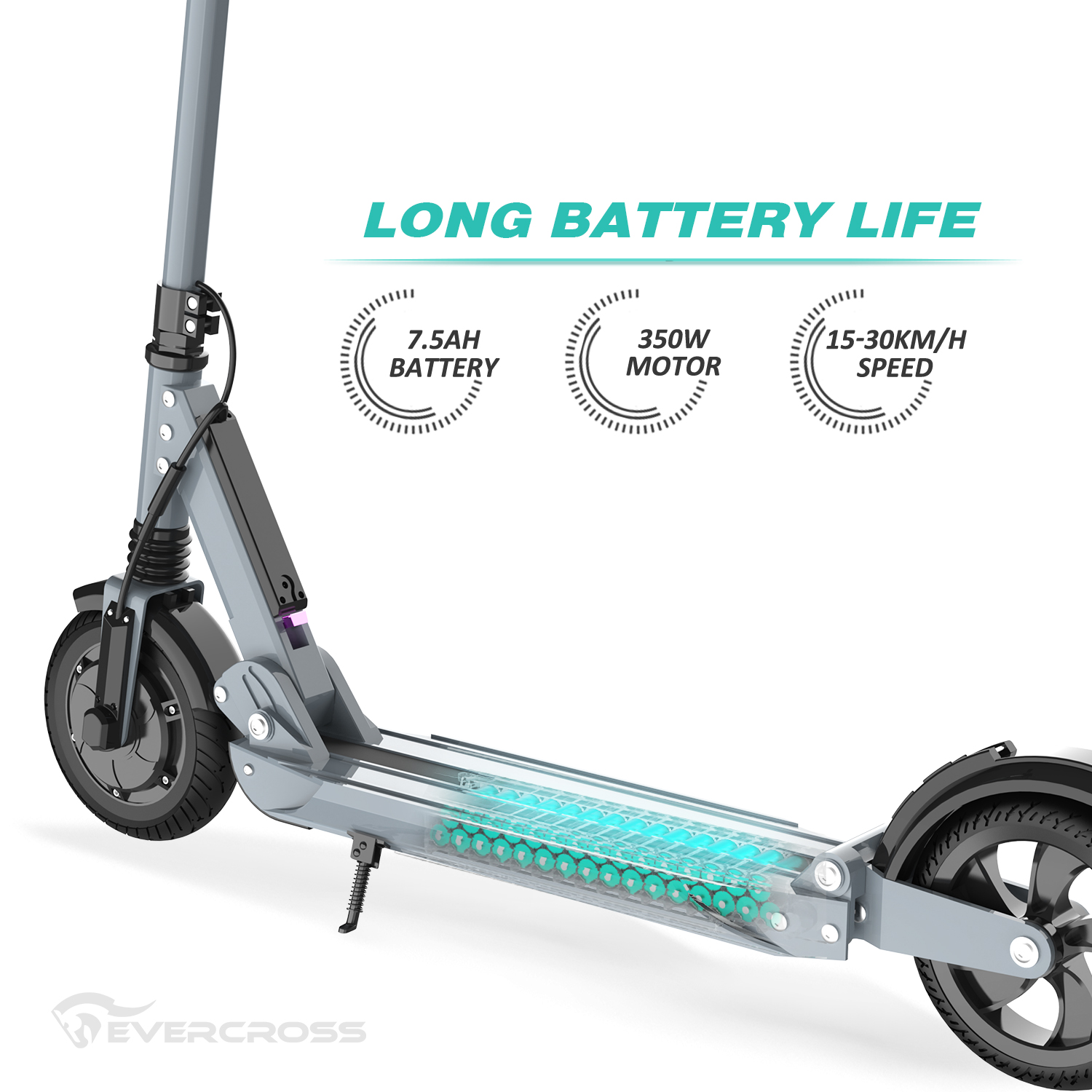 EVERCROSS Battery Replacement For EV08S Electric Scooter