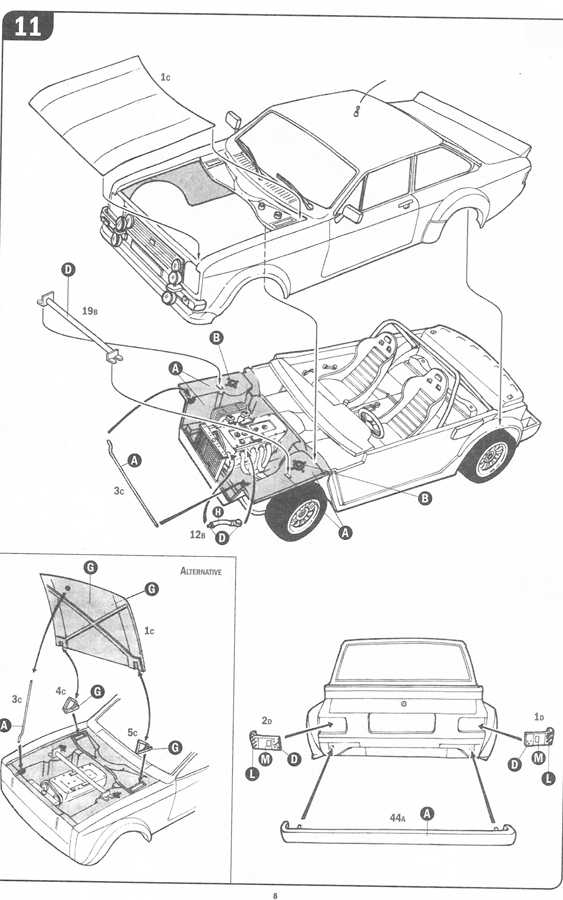 Ford Escort RS 1800 Mk II - 1/24e [Italeri] BcyuIb-13