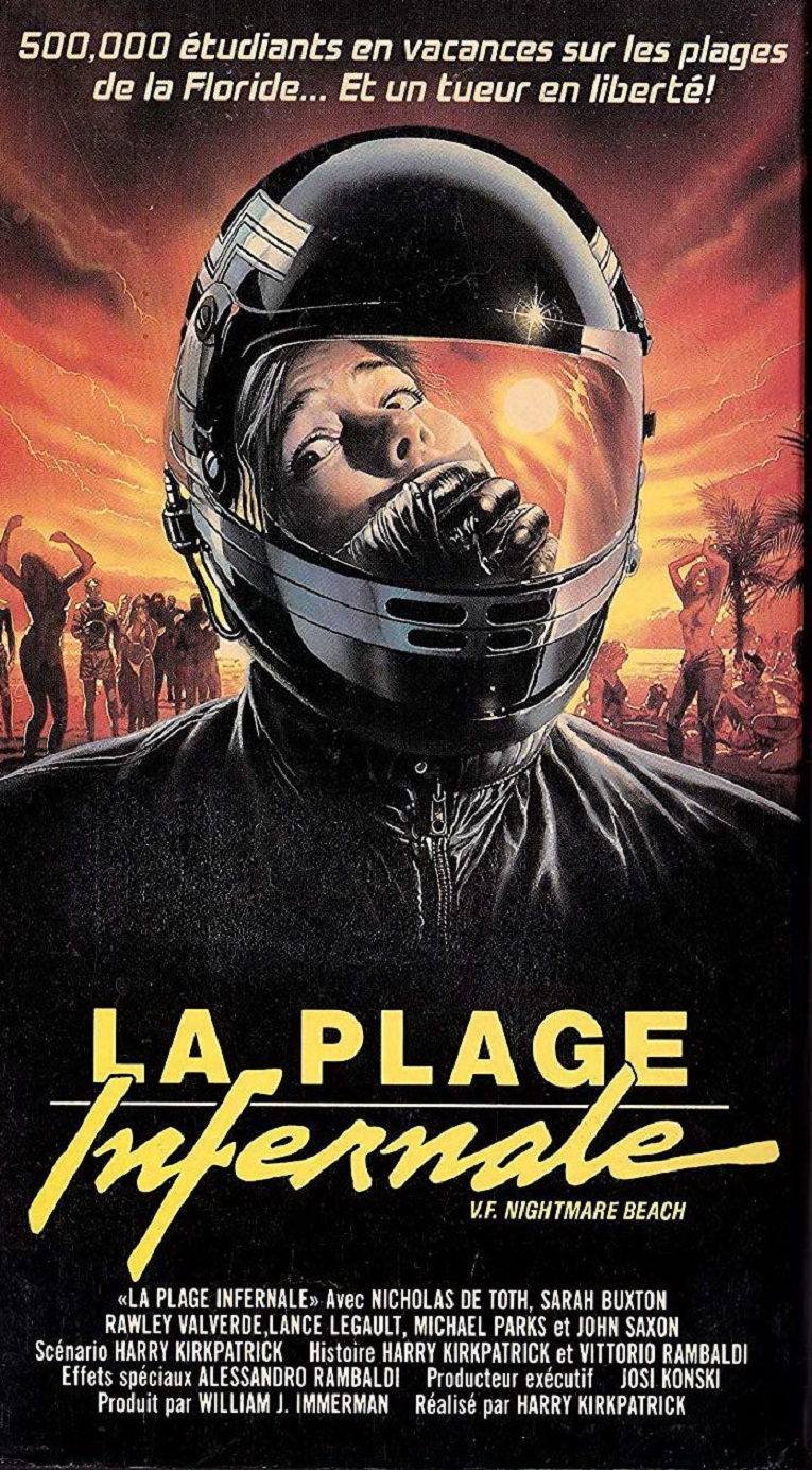 L'AFFICHE : LA PLAGE INFERNALE (1989) dans CINÉMA 2iDuIb-plage