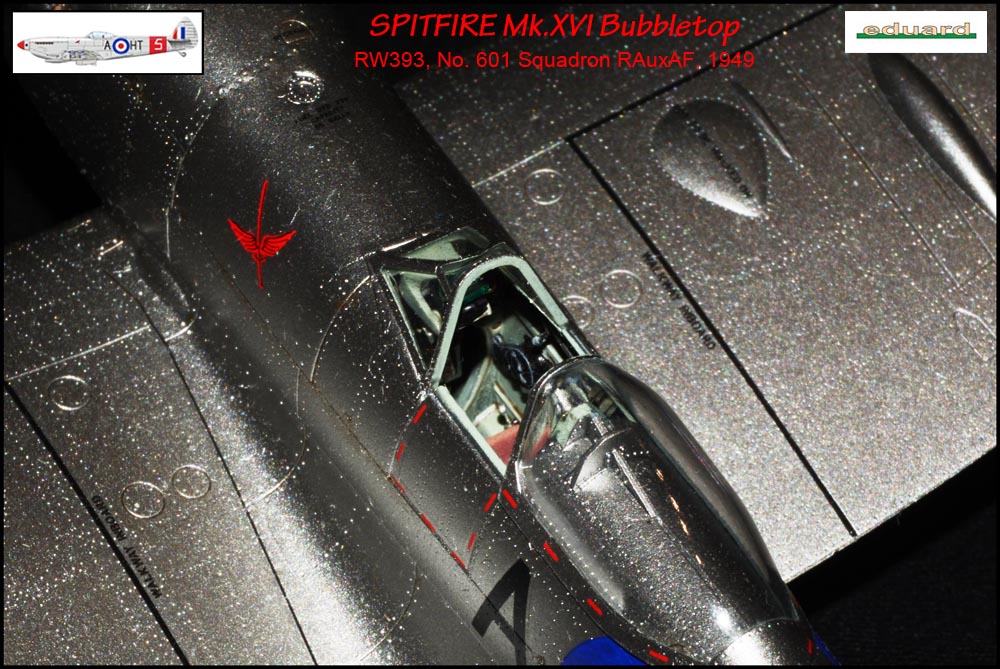 Spitfire MK XVI Bubbletop ÷ Eduard 8285 ÷ 1/48 1911090643085585016501365