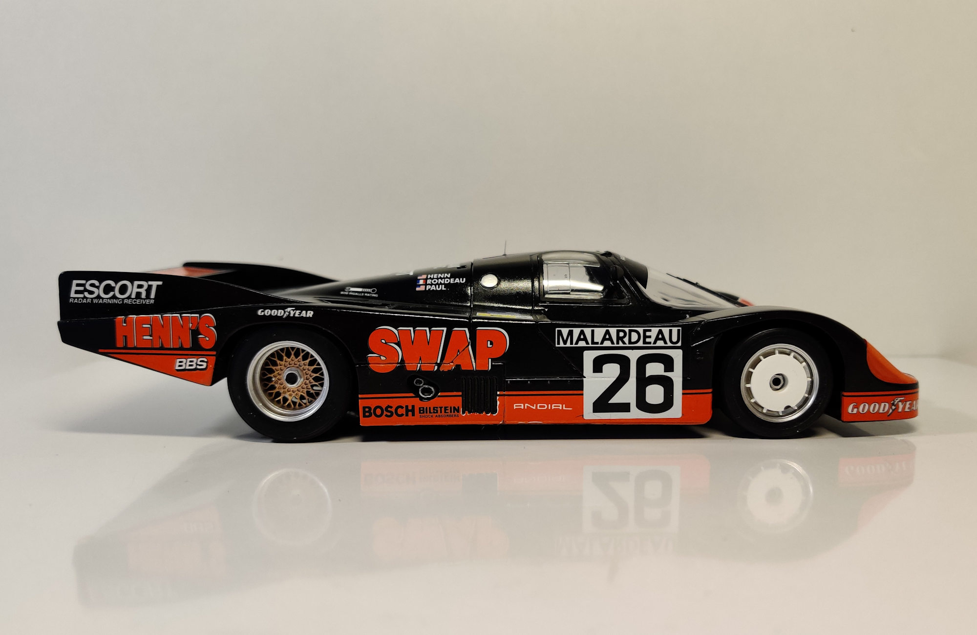 PORSCHE 956 SWAP SHOP MANS 1984 de RONDEAU 19113005345625119416534255