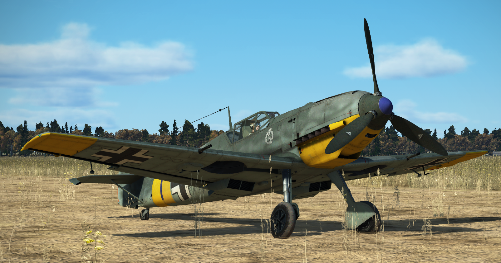 Bf109-E7 4k Template released with 4k Normalmap and skins - UPDATED 05 ...