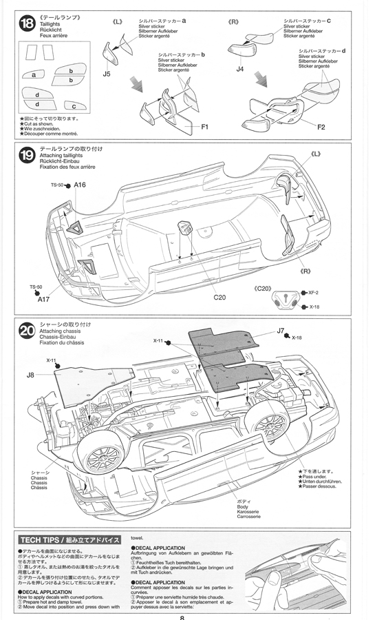 Subaru Impreza WRC 2001 (Ref 24240) - 1/24e [Tamiya] BxfFIb-20