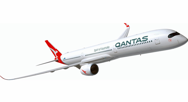 Small A350-1000 Qantas