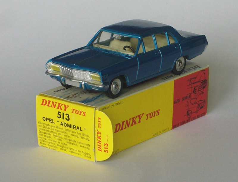 #2149 Opel Admiral Dinky-Toys face sur boite web