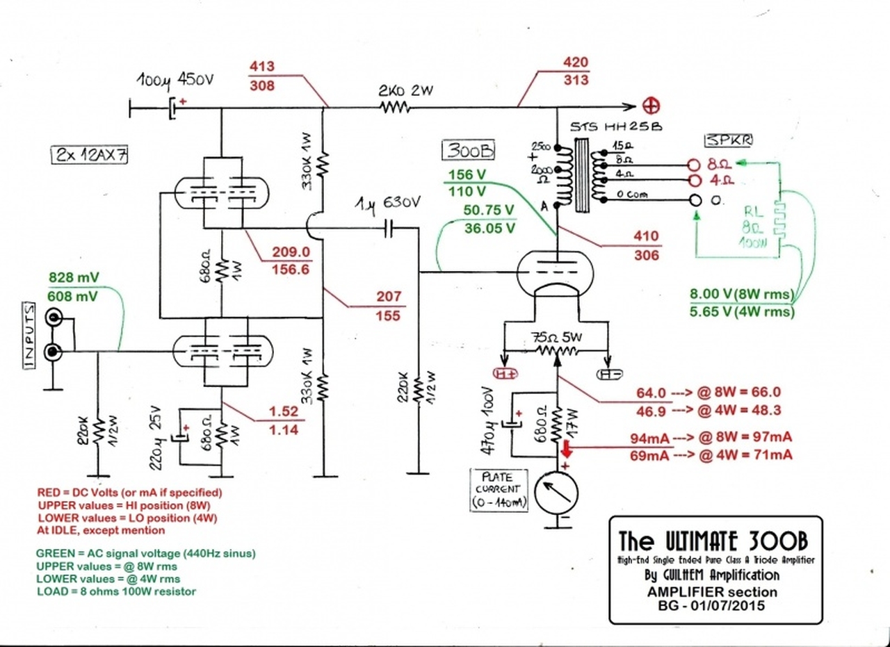 DIY Audio Projects Forum • 300B-SET-Amplifier Monoblobk Version