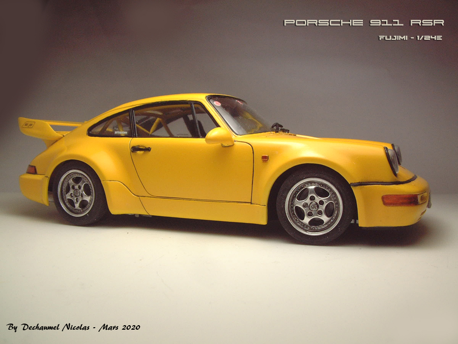 Porsche 911 Carrera '85 - 1:24 Fujimi (Enthusiast Model