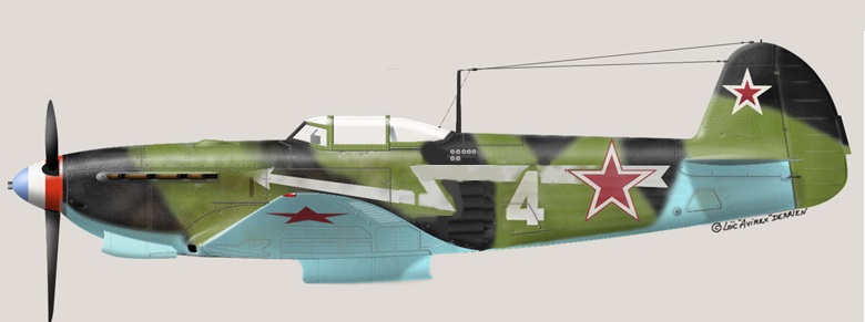 Yak-9 Début de série (yak-9DD de modelsvit + fuselage Vector) de la Poype GC3 Normandie 1/48 20031109382323469216684730