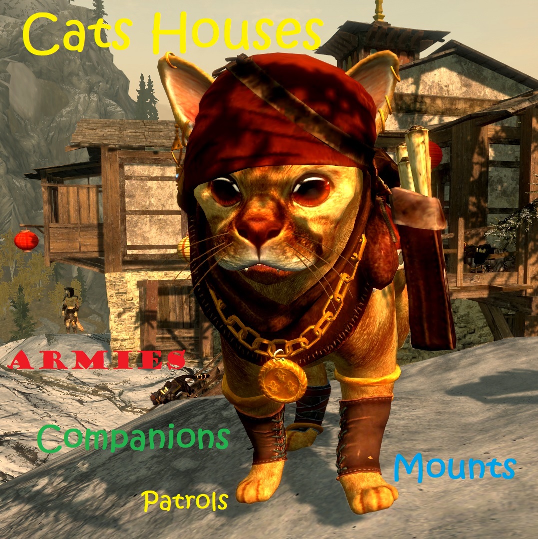 cats in skyrim mod