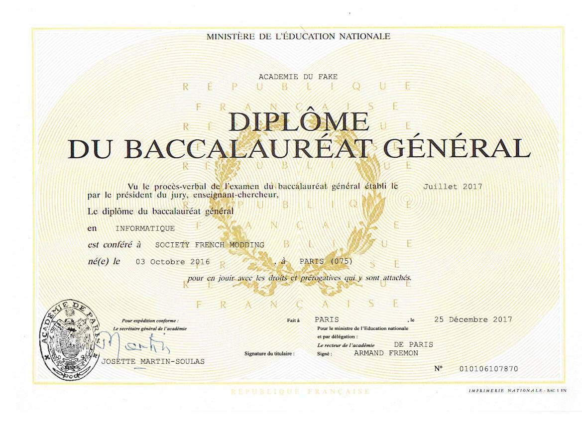 BAC G&eacute;n&eacute;ral