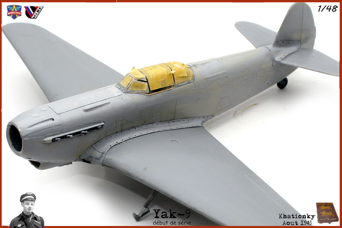 Yak-9 Début de série (yak-9DD de modelsvit + fuselage Vector) de la Poype GC3 Normandie 1/48 - Page 3 20033009211023469216716082