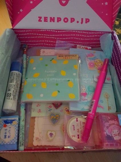 zenpop box pastel fairytale