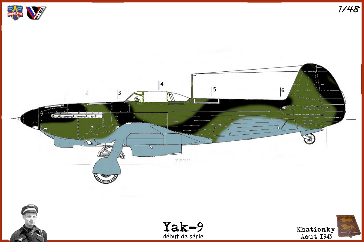 Yak-9 Début de série (yak-9DD de modelsvit + fuselage Vector) de la Poype GC3 Normandie 1/48 - Page 4 20040610255523469216730423