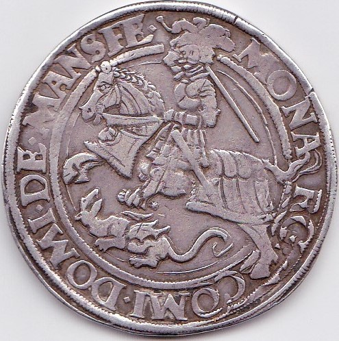 Thaler Mansfeld Vorderort 1541 Eisleben