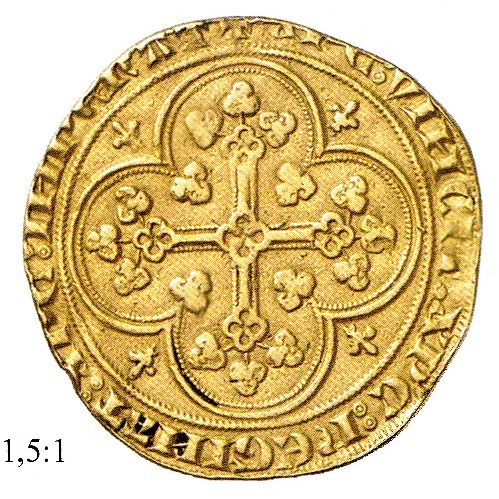 Florin Georges Philippe VI Angers 1341 R/