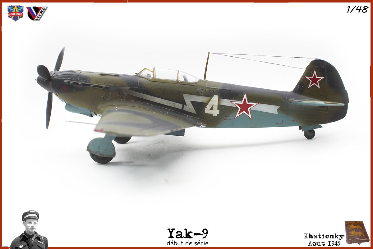 Yak-9 Début de série (yak-9DD de modelsvit + fuselage Vector) de la Poype GC3 Normandie 1/48 - Page 5 20041601065223469216746873