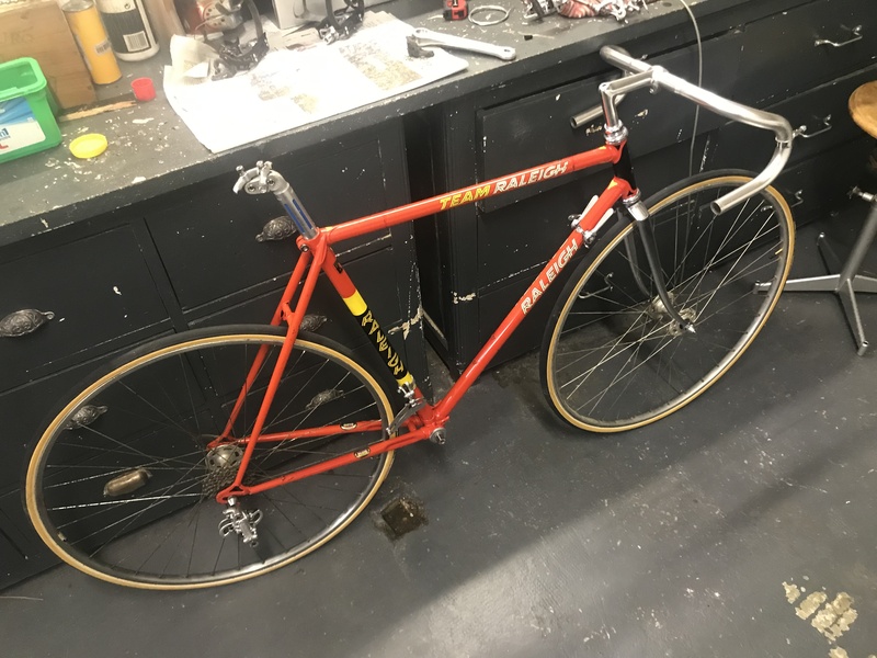 Vélo de route vintage Raleigh Panasonic SBDU 57,5 ​​cm - The Ritzler