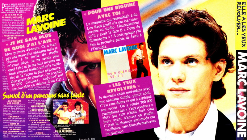J Me Sens Pas Belle Marc Lavoine Site de fan de la chanteuse Marie France - MARC LAVOINE, album "Je