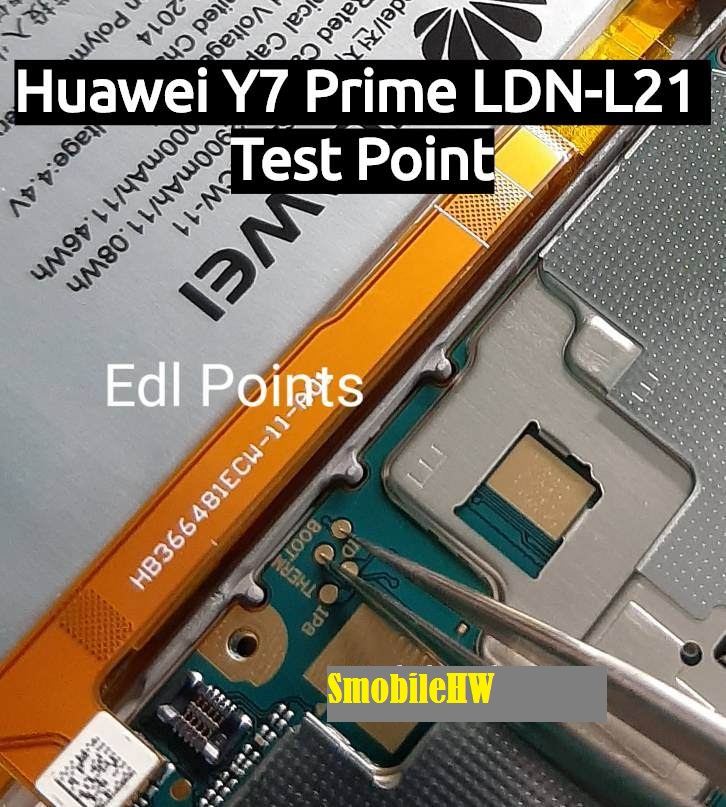 Huawei Y7 Prime Test Point ? Remove FRP Pattern Lock by SmobileHW