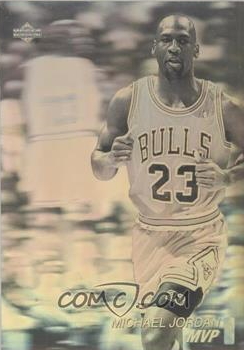 1991-92 Upper Deck International Award Winner Holograms #2 Michael Jordan MVP