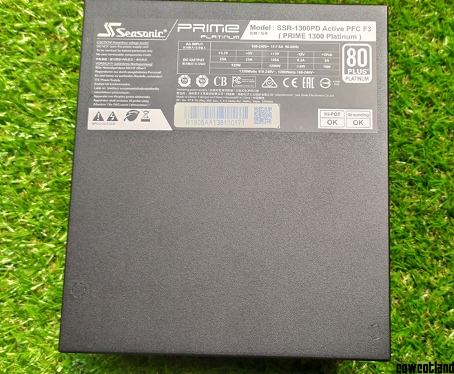 Nguồn máy tính Seasonic Prime Platium PX-1300 (SSR-1300PD) - 80 PLUS Platium