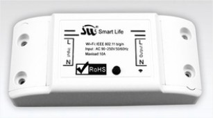 DIY Wi-Fi Smart Light Switch Universal Breaker Timer Wireless Remote Control Works with Alexa Google Home Smart Home Module  Wish