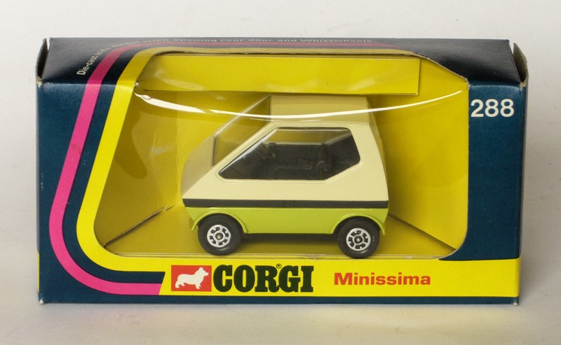 Minissima Corgi-Toys profil en boite web