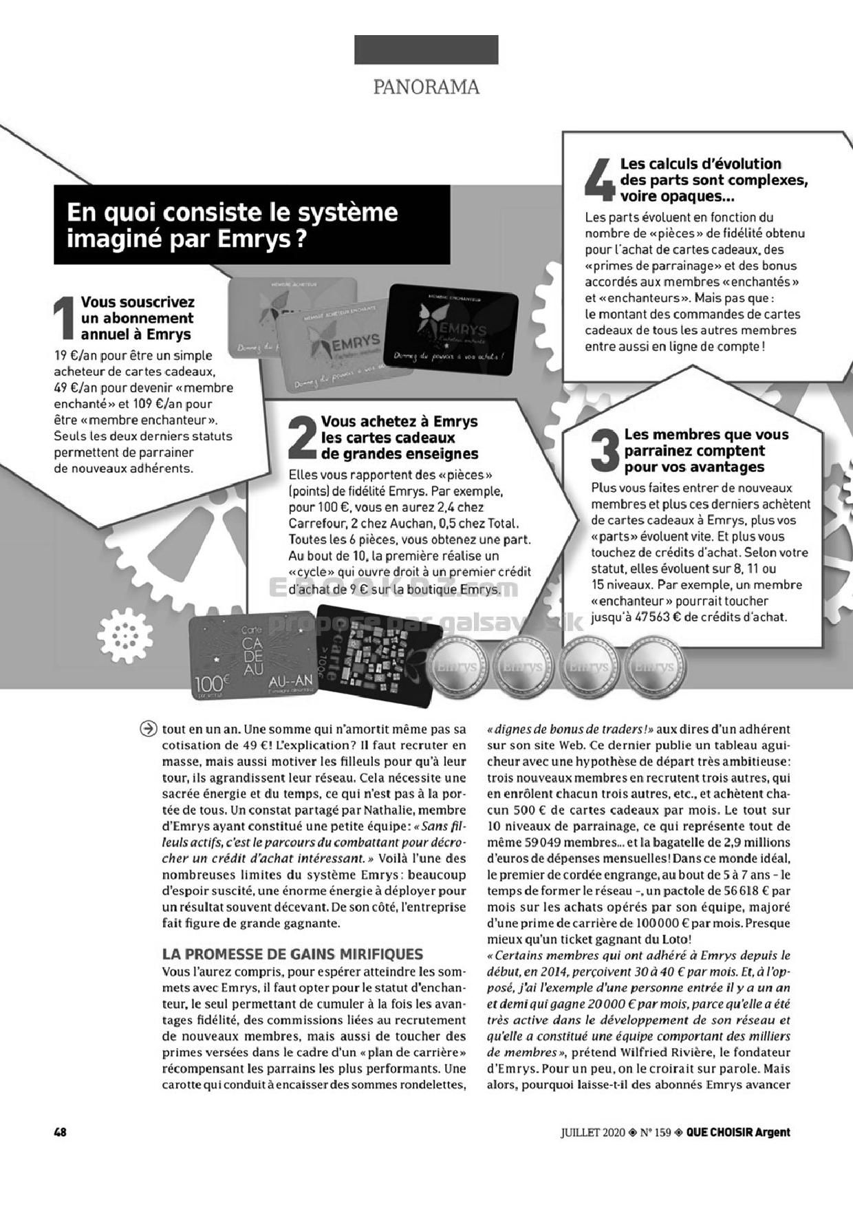 Emrys La Carte Article Que Choisir Sur Emrys Emrys La Carte Article Que Choisir Sur Emrys