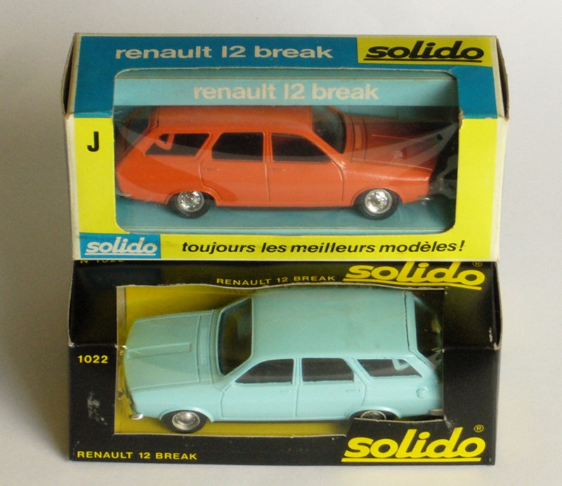 Solido Placard Renault 12 break web