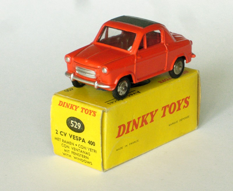 #2191 Vespa 400 Dinky-Toys face sur boite web