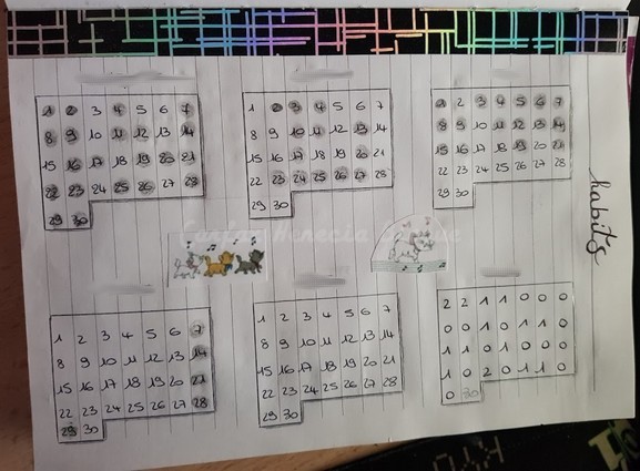 tracker d'habitudes aristochats