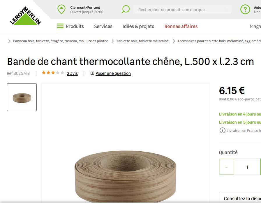 chant bande autocollante