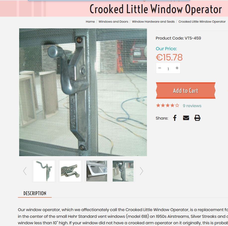 manivelle baie split