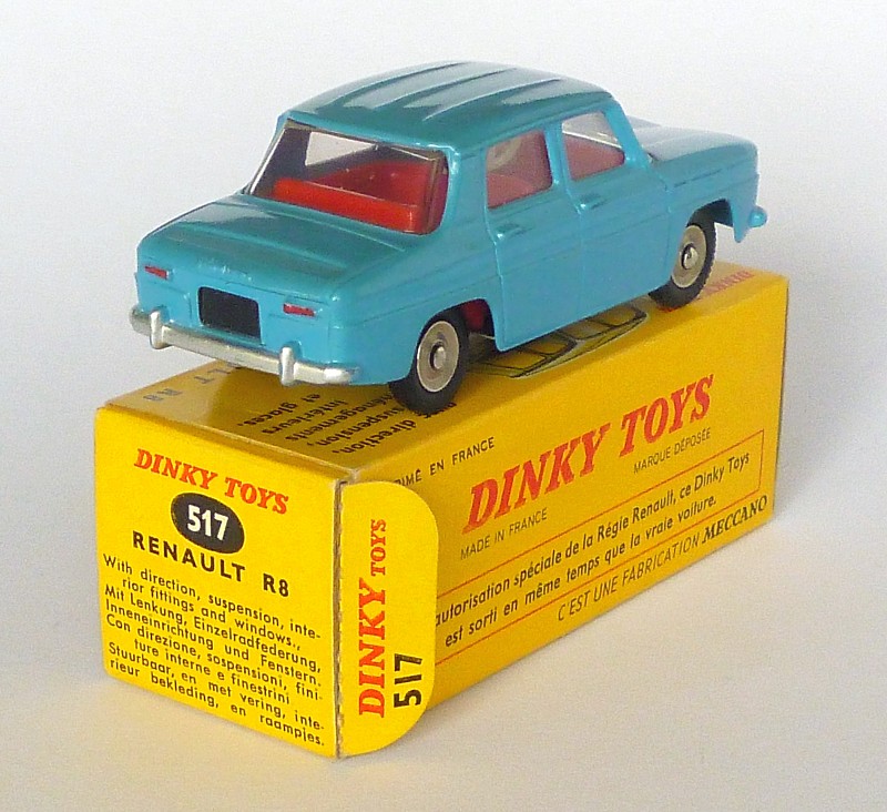 #2273 Renault R8 Dinky-Toys arrière sur boite web