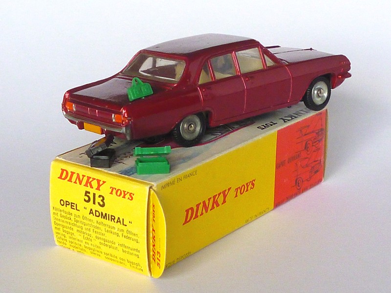 #2274 Opel Admiral Dinky-Toys arrière sur boite web