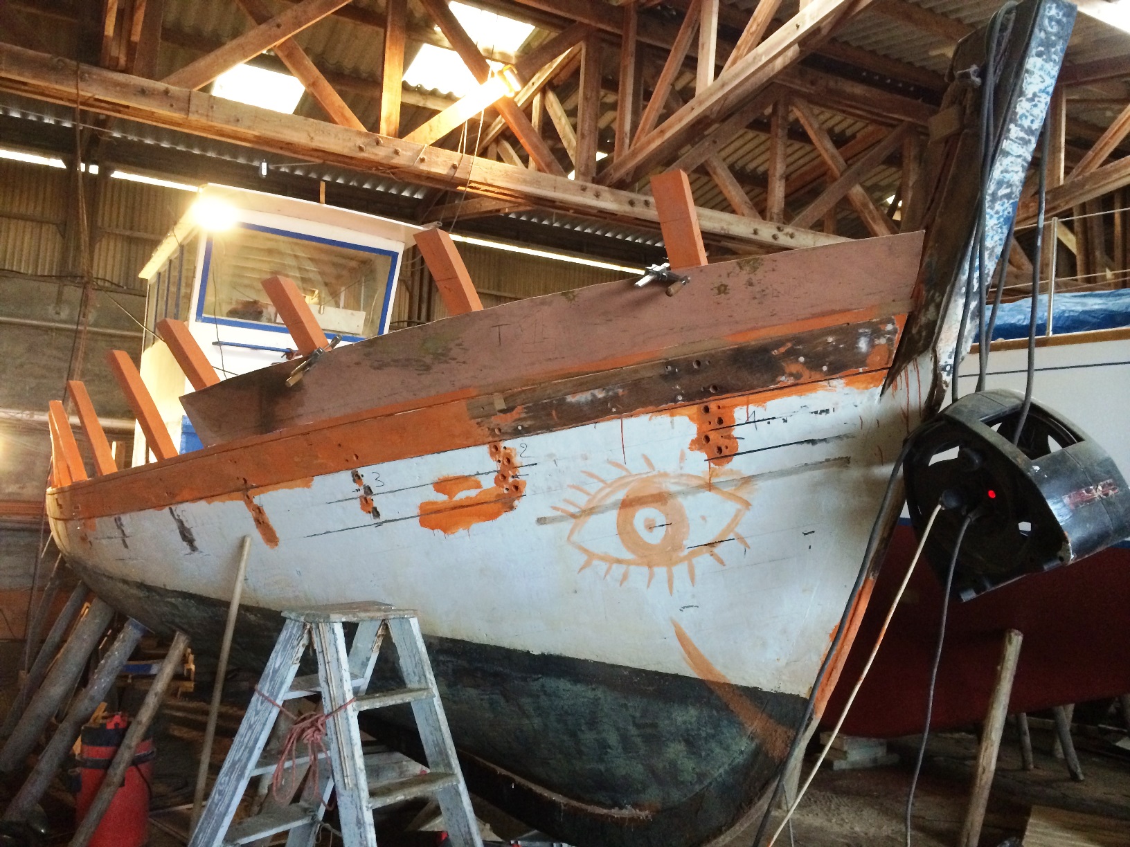 Gabarit bord&eacute; pavois AV