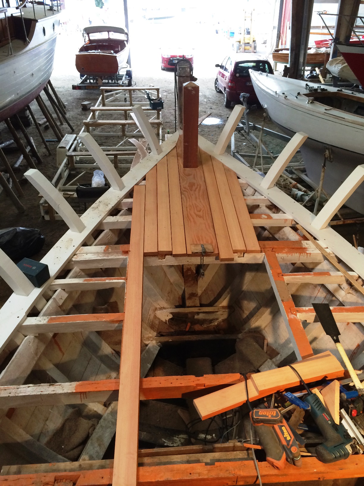 Premiers bord&eacute;s de pont