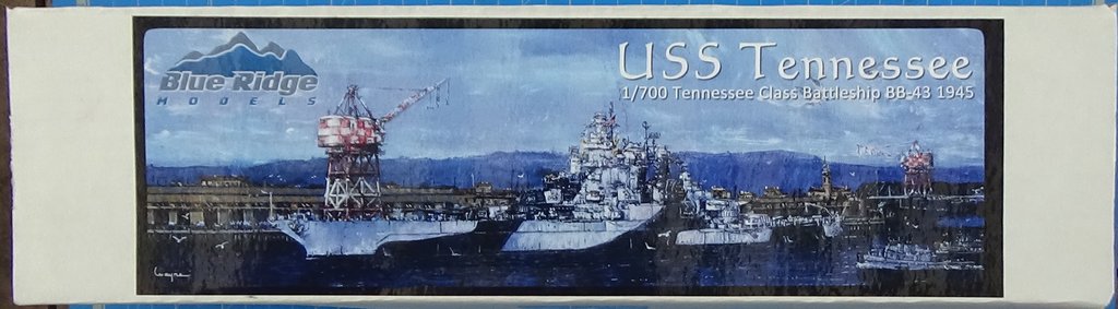 USS Tennesse BB-43, cuirassé américain/ US Navy battleship, 1944, Blue Ridge Model Q44bKb-Tennesse-01