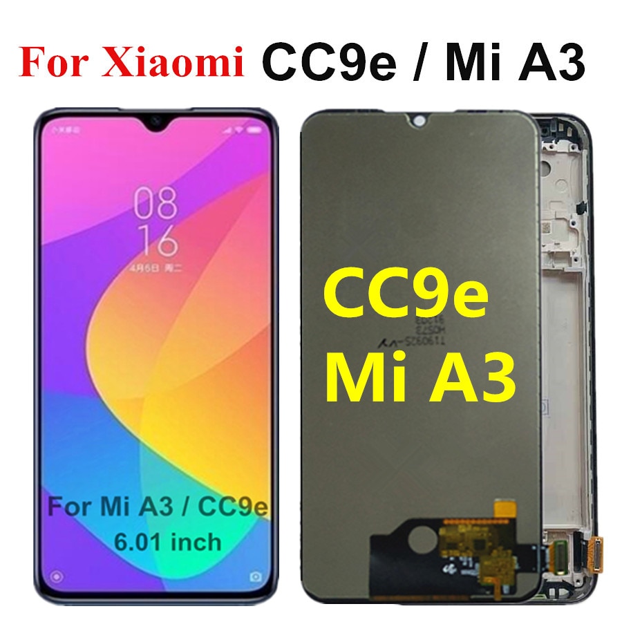 6-01-inch-TFT-LCD-For-Xiaomi-Mi-A3-lcd-Display-Touch-Screen-Digitizer-Assembly-Replacement