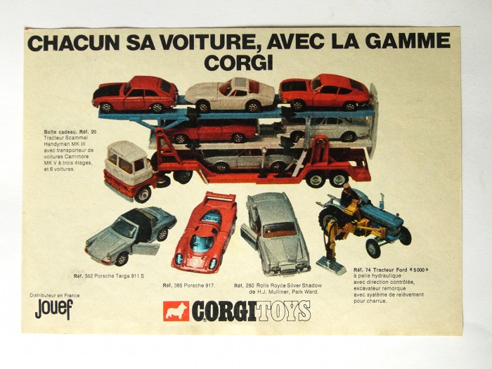#1721 publicité Corgi-Toys GS20 web